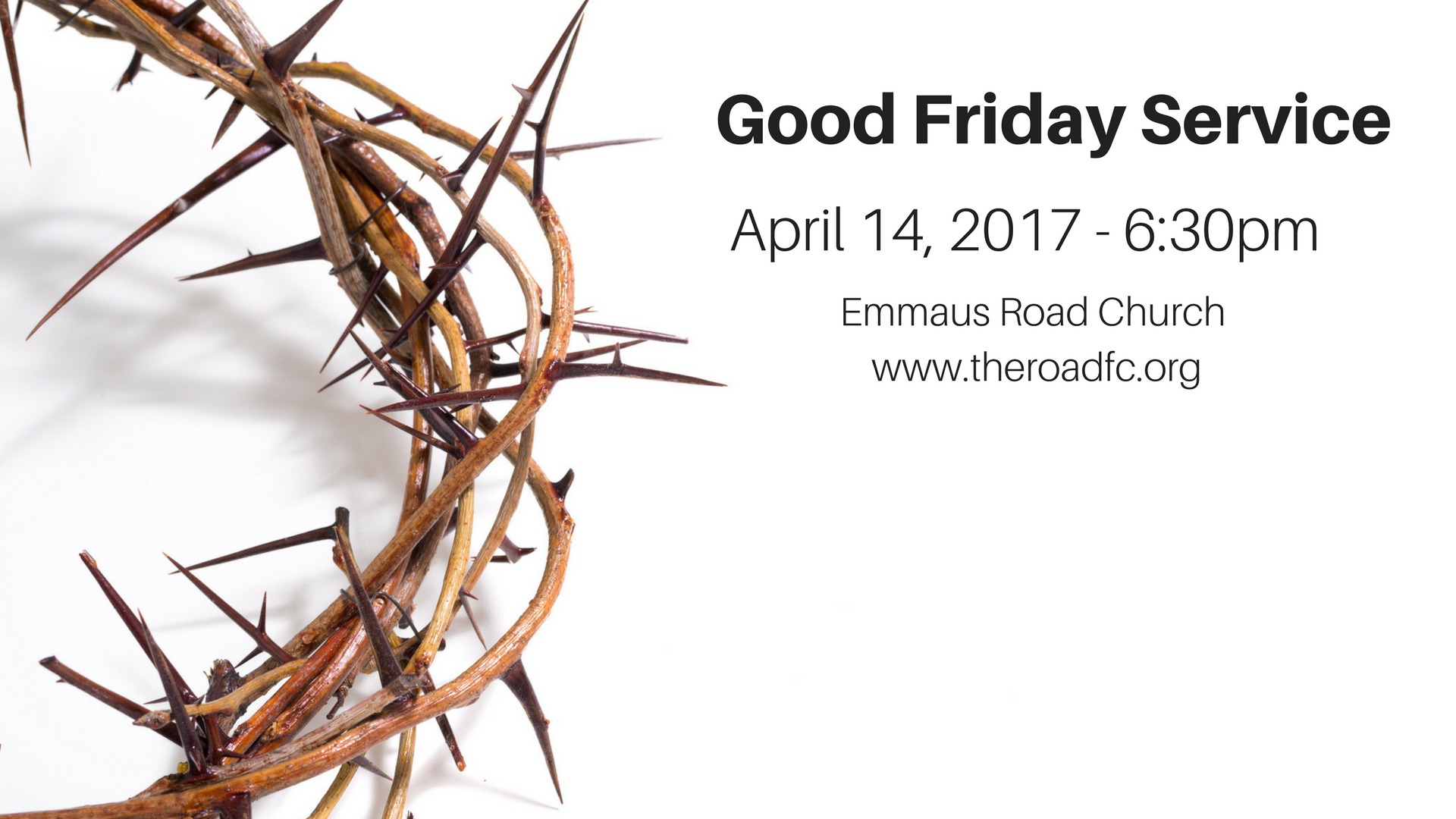 Good Friday Service Emmaus Road Church